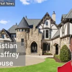 Luxurious Christian McCaffrey house exterior in Fryman Canyon with pool and trees.