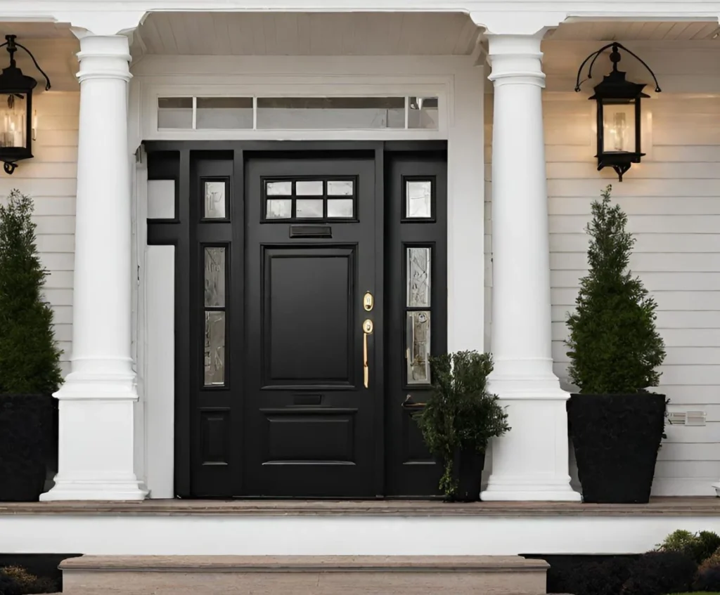 Timeless Black front door