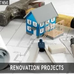 Exterior home renovation project featuring updated siding and landscaping