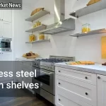 Stainless Steel Kitchen Shelves - "Durable and Hygienic Storage"