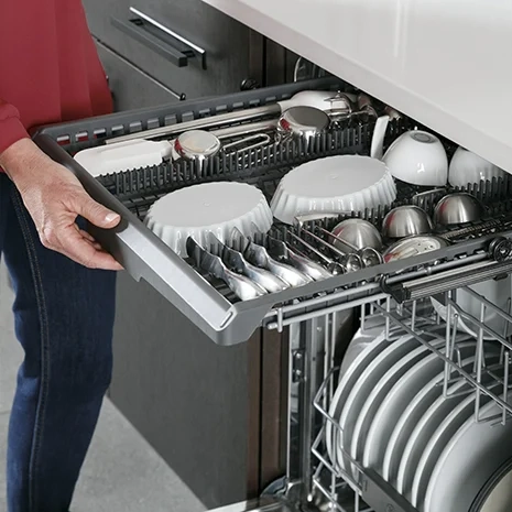 GE Profile Hidden Control Built-In Dishwasher