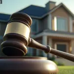 Bidding at a property auction room – key insights into buying a house at auction in 2025