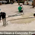 How to Clean a Concrete Pool Deck