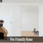 Pet-friendly home upgrades with dog-friendly flooring and built-in pet spaces