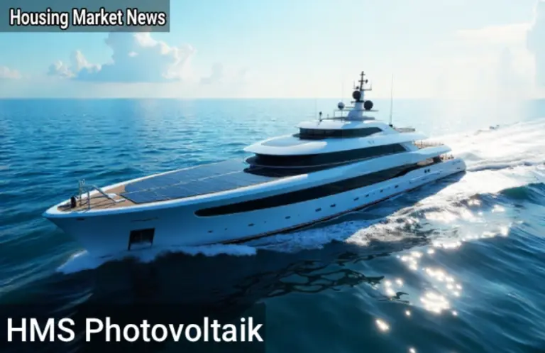 HMS Photovoltaik futuristic solar-powered ship showcasing clean energy innovation at sea.