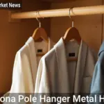 Kimona Pole Hanger Metal Hook Guide