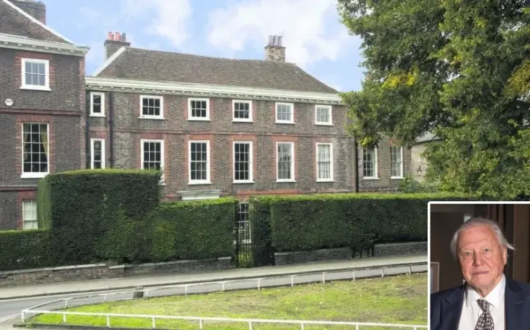 David Attenborough childhood home Richmond
