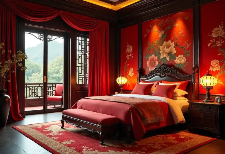 Tang Palace Feudal Decor Bedroom