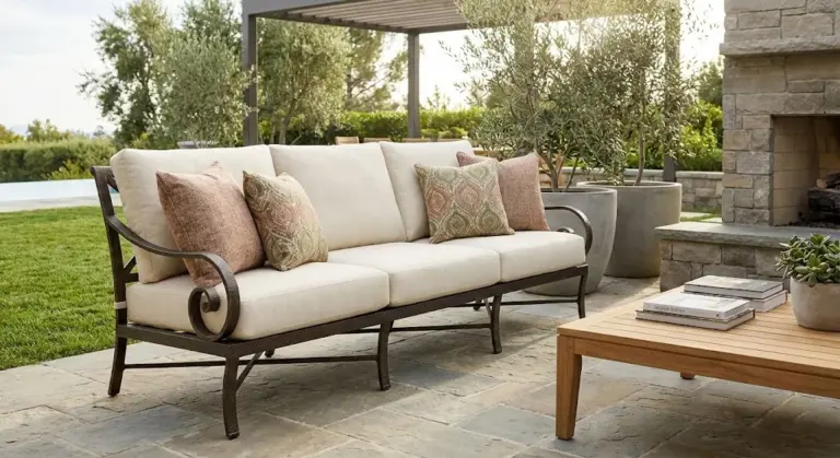 Discover the Brown Jordan Chair Furniture Venetian Sofa 2250-6300 At Howard Lorton Furniture Brown Jordan Chair Furniture Venetian Sofa 2250-6300 At Howard Lorton Furniture