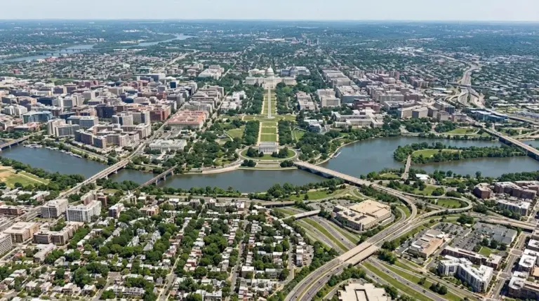 Cities Near Washington, D.C