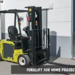 How to Choose the Right Forklift for Home Projects while moving heavy construction materials at a residential site