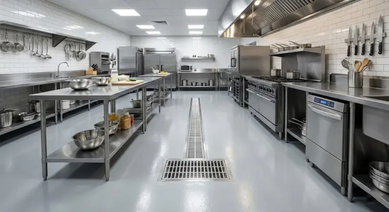 All Flooring in Food Prep Areas Must Be