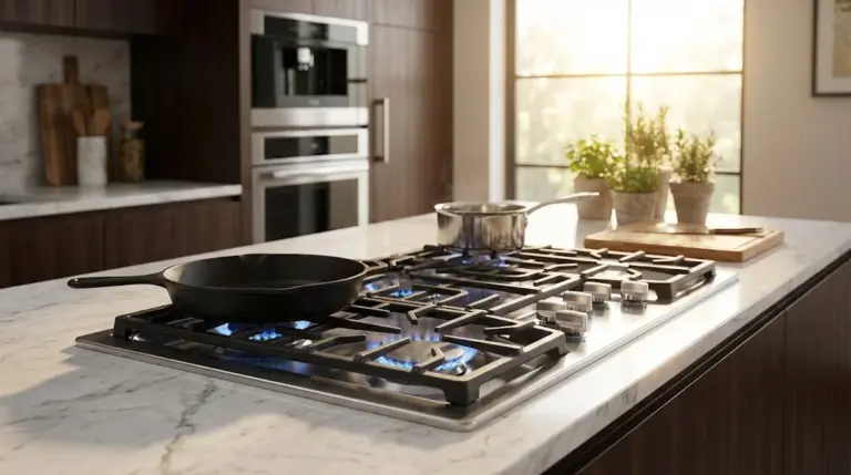 Best Gas Stoves in 2026: Top Picks for Every Kitchen and Budget Best Gas Stoves Premium stainless steel gas stove in a modern luxury kitchen.