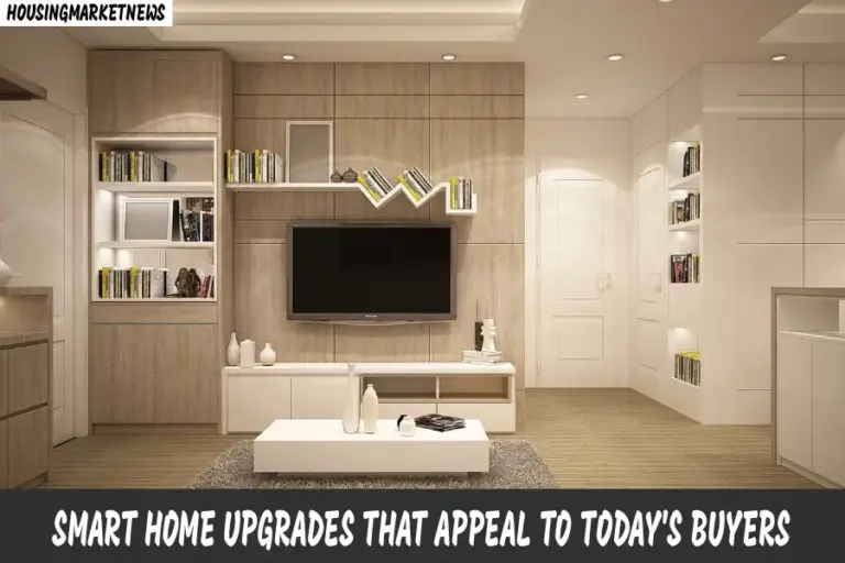 Smart home upgrades in a modern living room with connected devices