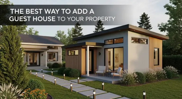 Best Way to Add a Guest House to Your Property