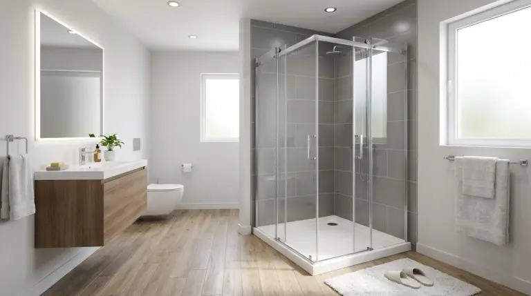 How Big is a Typical Corner Shower