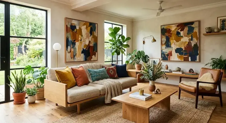 Decorating PushYourDesign: Bold Ideas for Your Home Decorating PushYourDesign inspired living room with bold colors, layered textures, and personalized décor