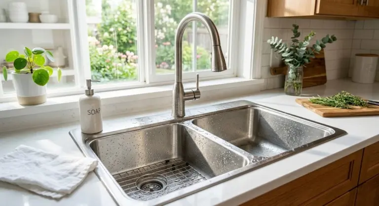 How to Clean Stainless Steel Sink