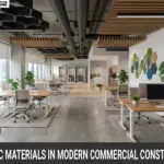 Role of acoustic materials and PET panels in commercial construction