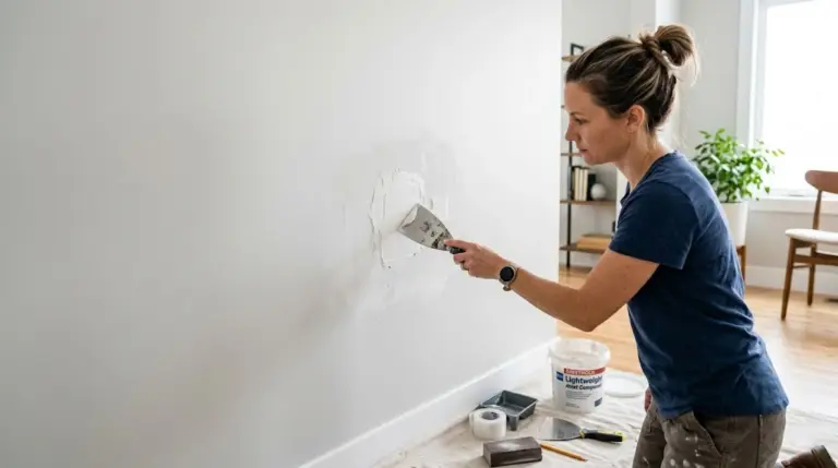 How To Patch A Hole In The Wall