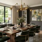How to Choose Modern Brass Chandeliers for Your Dining Room