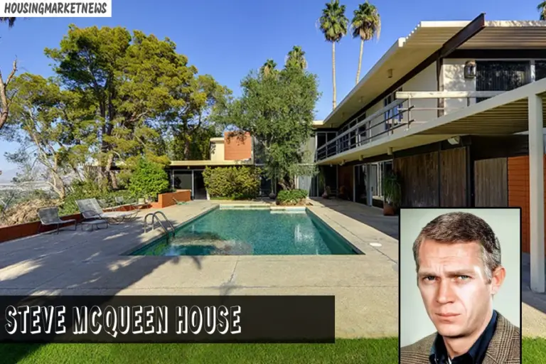 Historic Steve McQueen house exterior