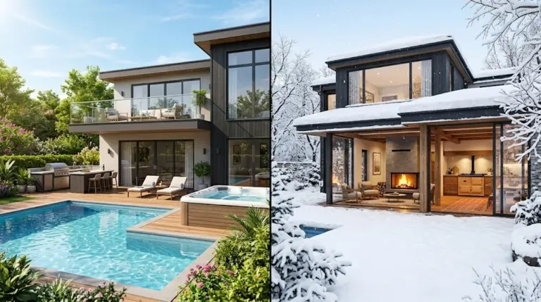 Property Features That Can Increase Your Home Value in Summer and Winter
