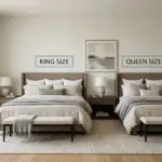 Difference Between King Size and Queen Size Bed