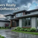 Gutters Make a Difference for Your Home by protecting foundation and siding