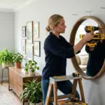 How to Hang a Mirror Safely on Any Wall Type