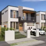 Modern newly built house in New South Wales attracting UK property investors looking for portfolio growth.