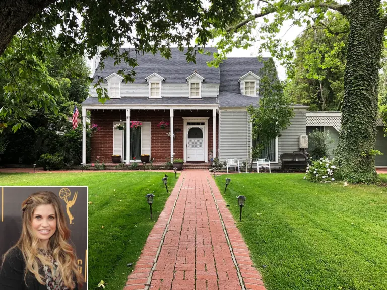 Family-Sized Ranch: Danielle Fishel House Tour in Woodland Hills Danielle Fishel House