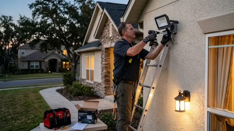 How To Install a Floodlight