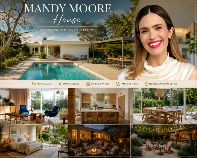 Fire-Damaged Rebuild: Mandy Moore House Tour in Altadena, California Mandy Moore House