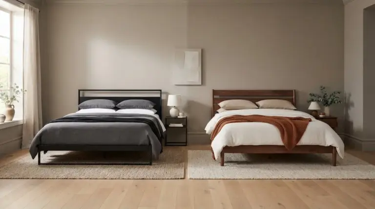 Metal vs Wood Bed Frame