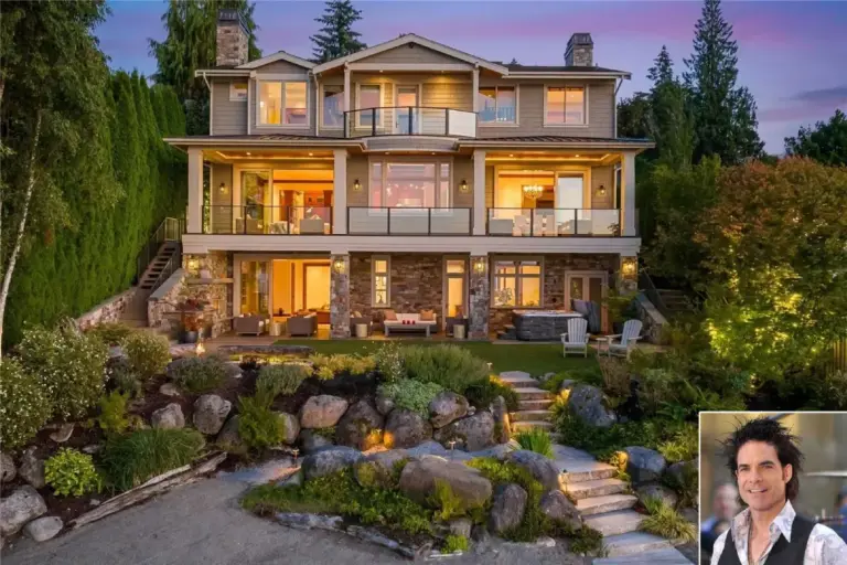 $7.35 Million Pat Monahan House Tour in Issaquah, Washington Pat Monahan House