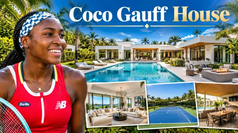 Custom-Built Coco Gauff House Tour in Delray Beach, Florida Coco Gauff House