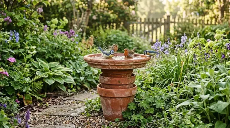 DIY Bird Bath: Easy Terracotta Pot Project DIY Bird Bath
