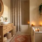 Cozy Boho Bathroom Ideas
