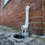 Frozen Condensate Pipe