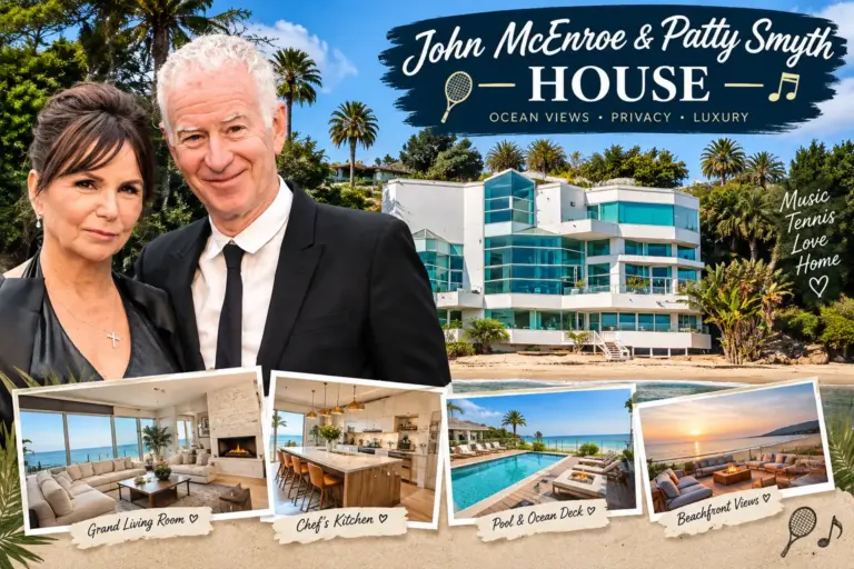 John McEnroe and Patty Smyth house