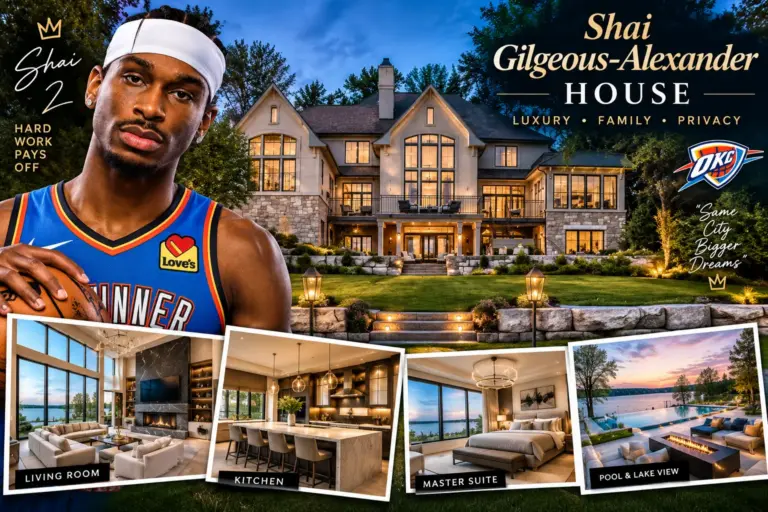 Shai Gilgeous-Alexander House: Inside His Stunning $3.9M Oklahoma Home Shai Gilgeous-Alexander House