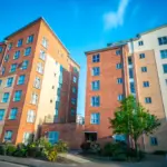 Modern apartment buildings in the UK, where leasehold reform will change flat ownership