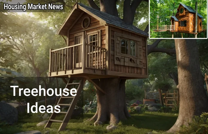 Treehouse Ideas: DIY Tree House Plans & Build a Treehouse Treehouse Ideas That Will Make Your Outdoor Space Extraordinary