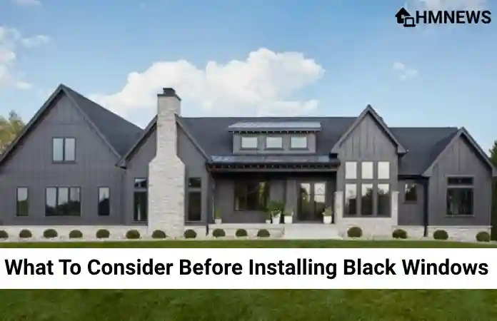 What To Consider Before Installing Black Windows