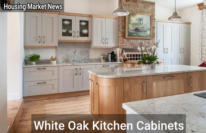 White Oak Kitchen Cabinets