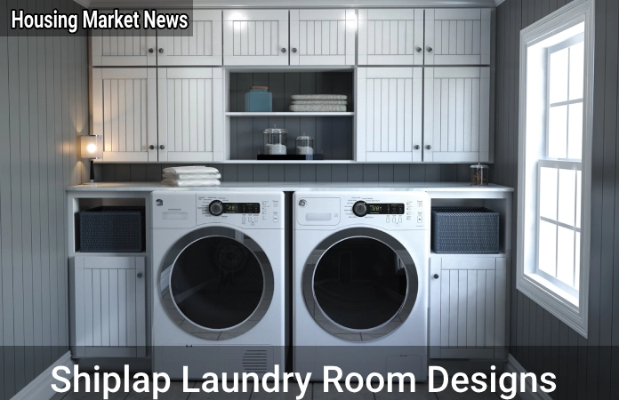Shiplap Laundry Room Designs