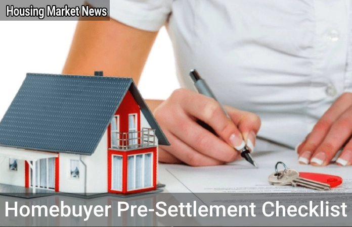 What to Check Before Buying a Property Homebuyer Pre-Settlement Checklist